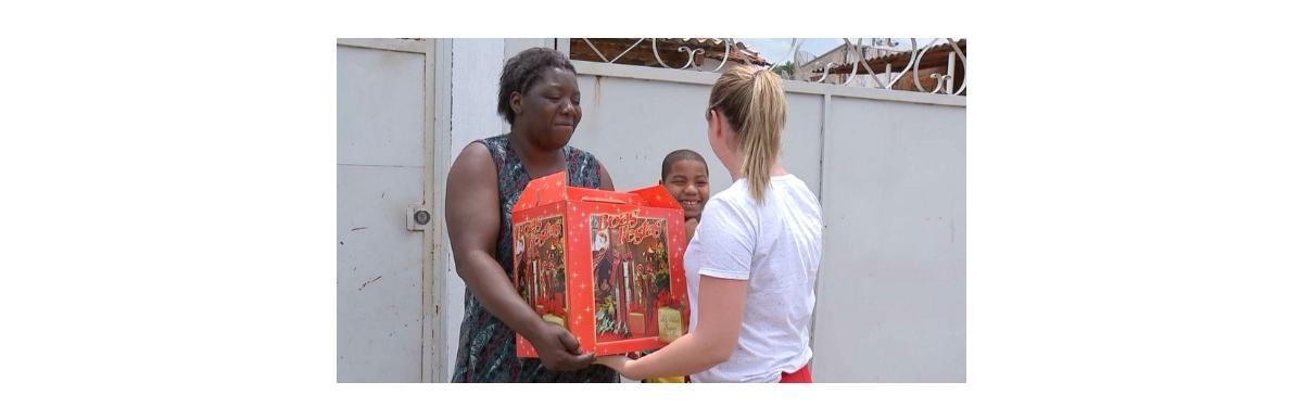 Simone encontrou uma carteira com R$500 às vésperas de um Natal magro (Foto: Reprodução)