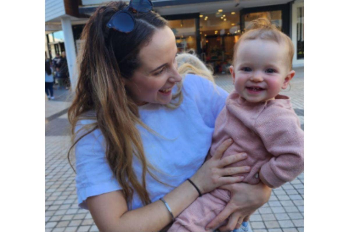 Ela postou o momento no Instagram