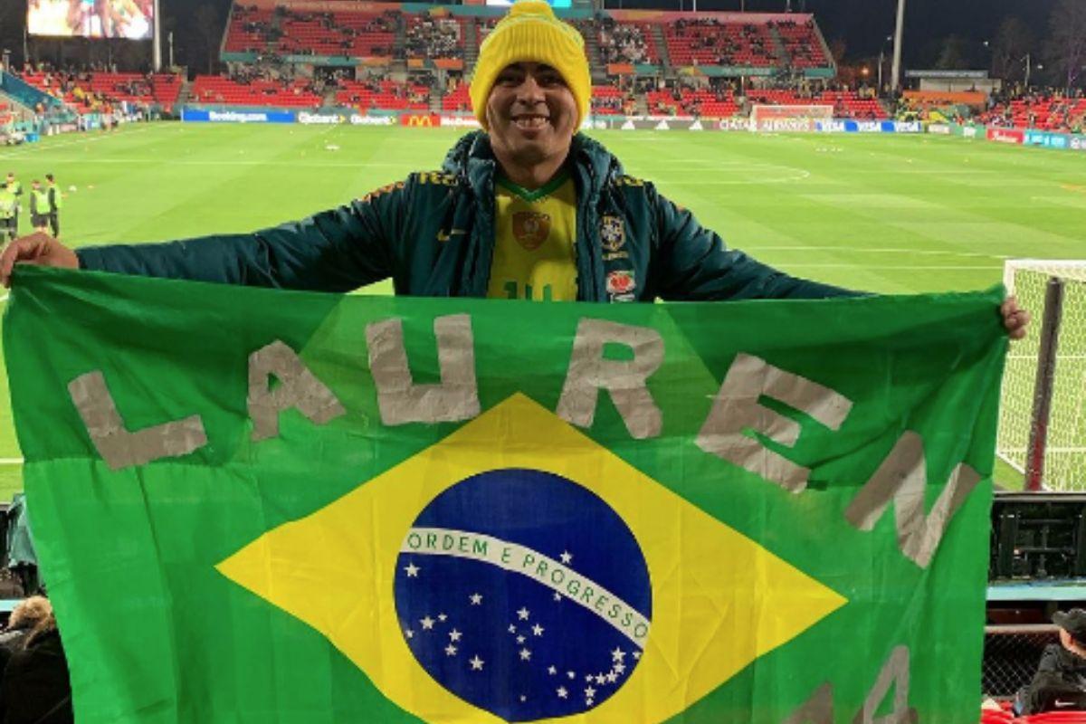 Pai de zagueira da Seleção Brasileira Feminina, Lauren Seleção Brasileira Feminina, pai de Lauren da Seleção Brasileira Feminina, Copa do Mundo Feminina