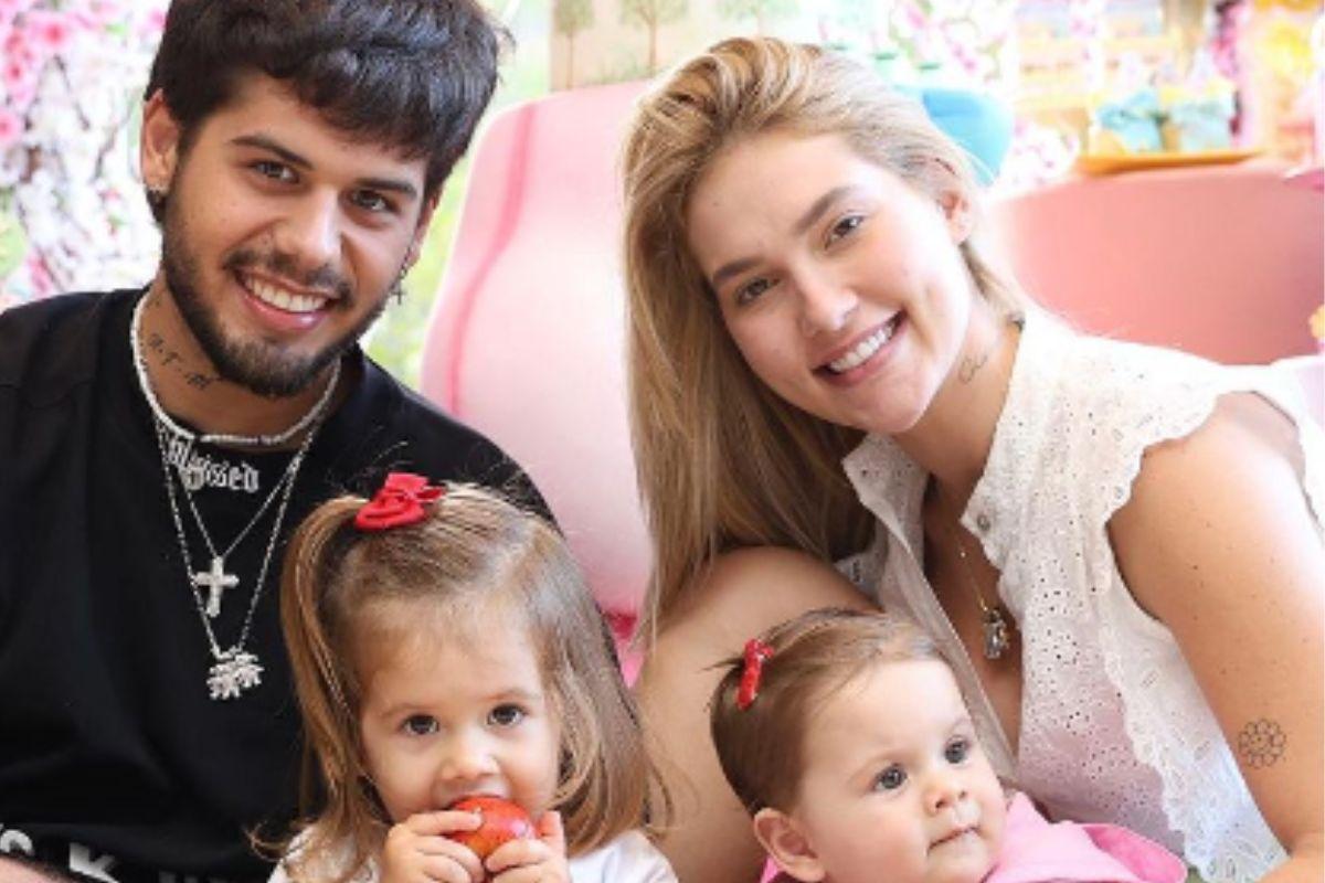 Virginia, Zé Felipe, Maria Alice, Maria Flor, família Virginia, família Zé Felipe, filhas Virginia, filhas Zé Felipe, família Leonardo, filho Leonardo, nora Leonardo, netas Leonardo