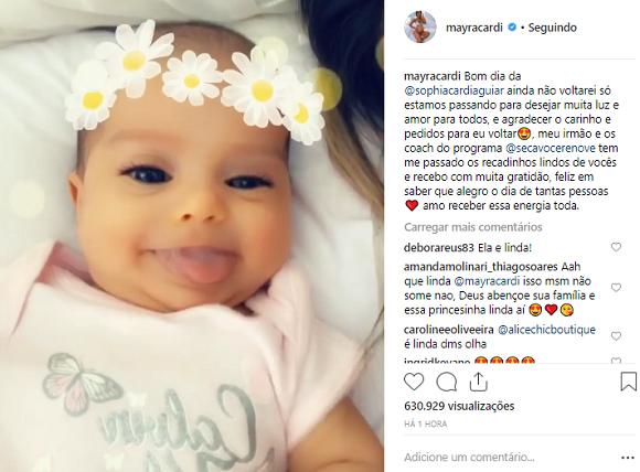 (Foto: Reprodução Instagram / @mayracardi)