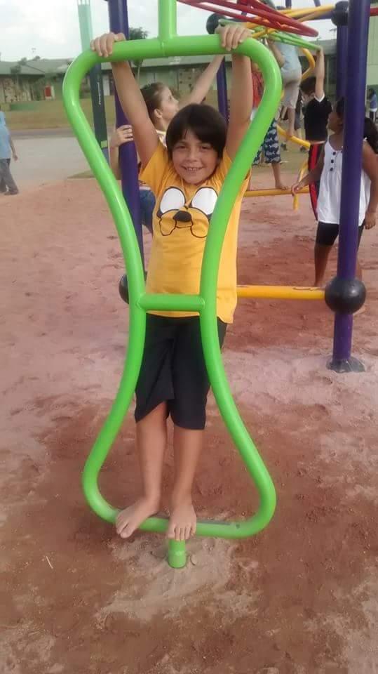 Vinicius, 8 anos, filho de Rodrigo e Daniele