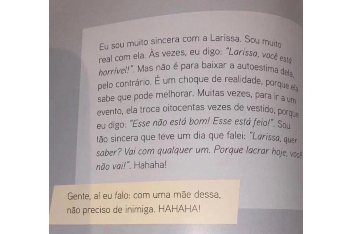 Livro de Larissa Manoela