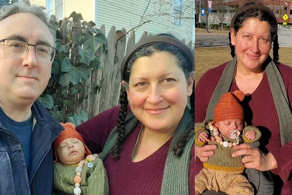 Mulher dá à luz aos 52 anos ao primeiro filho