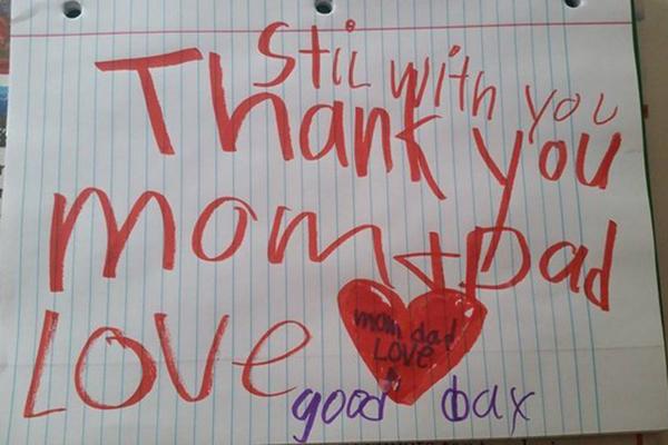 Menino deixou bilhete 2