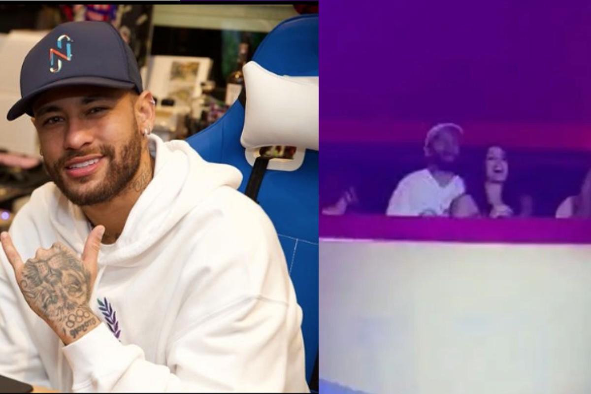 Neymar e Bruna Biancardi em Tardezinha do Thiaguinho