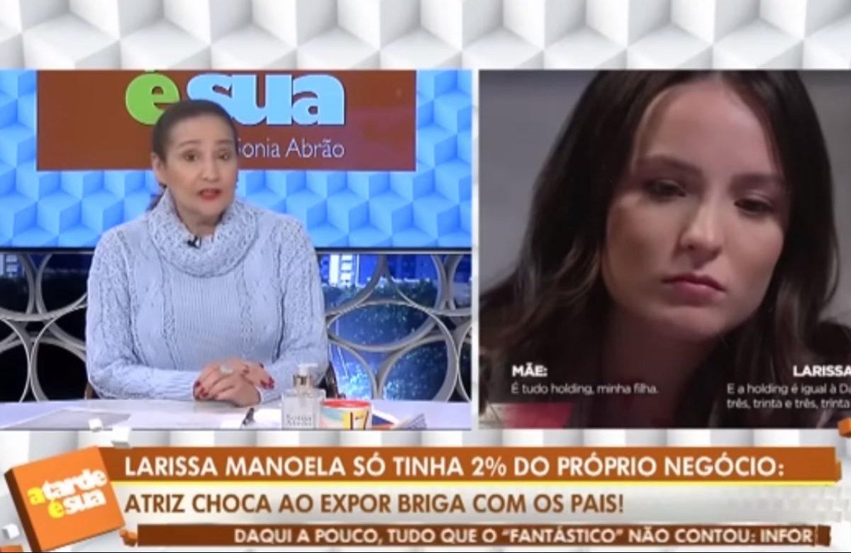 Larissa Manoela, pais de Larissa Manoela, mãe de Larissa Manoela, Silvana Taques, pai de Larissa Manoela, Gilberto Elias, Sônia Abrão, A Tarde É Sua