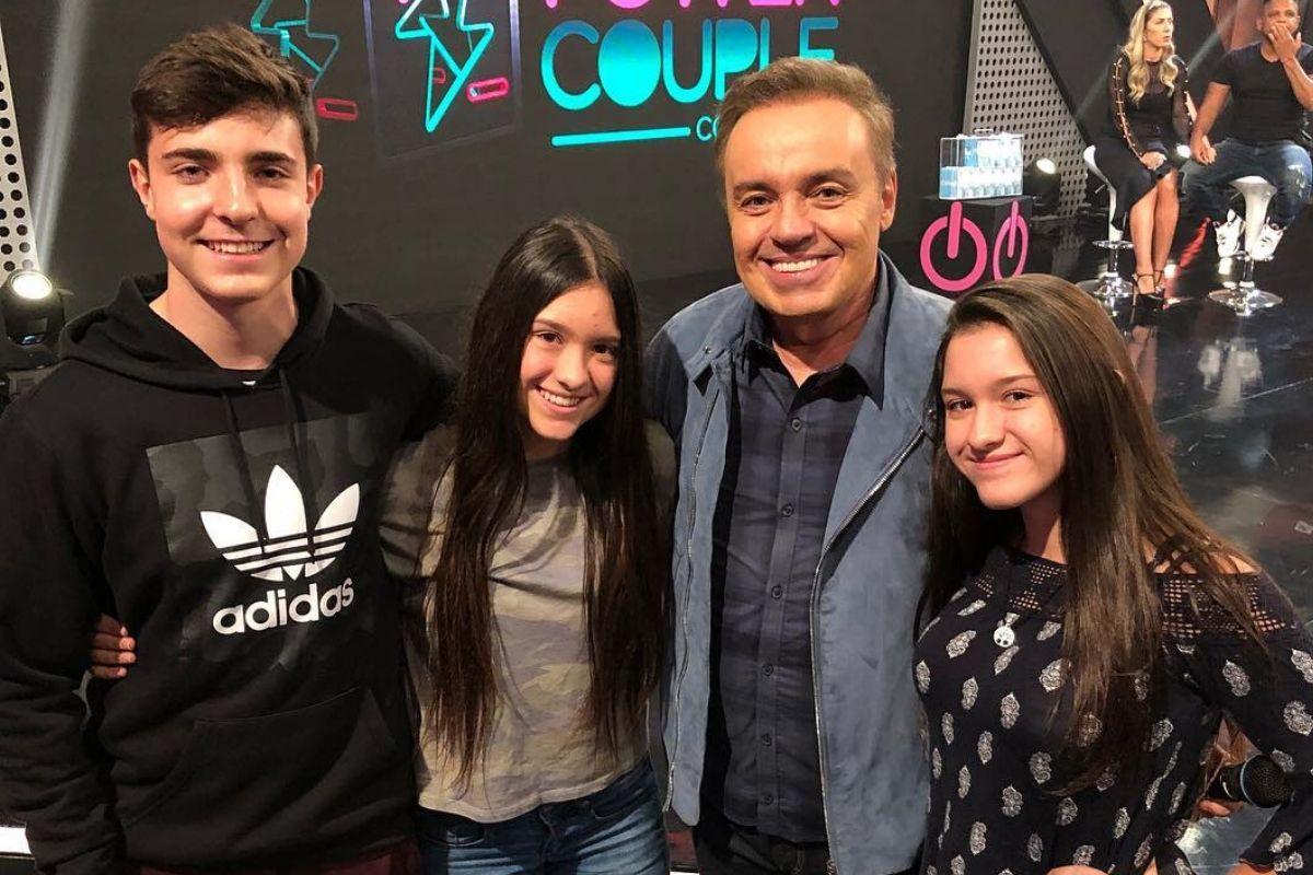 Gugu liberato é pai de João Augusto, Marina e Sofia Liberato