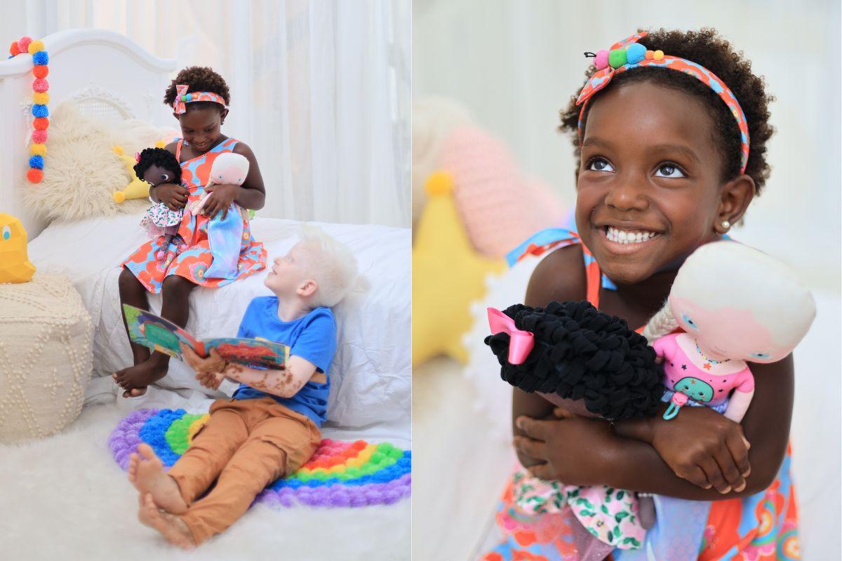 bonecos inclusivos mini me