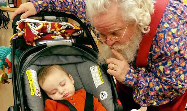 Zeke Walters com Papai Noel3
