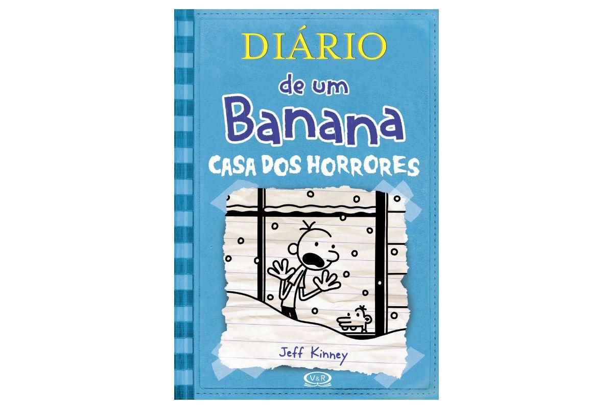 Amazon Prime Day: Livro Diário de um banana, casa dos horrores