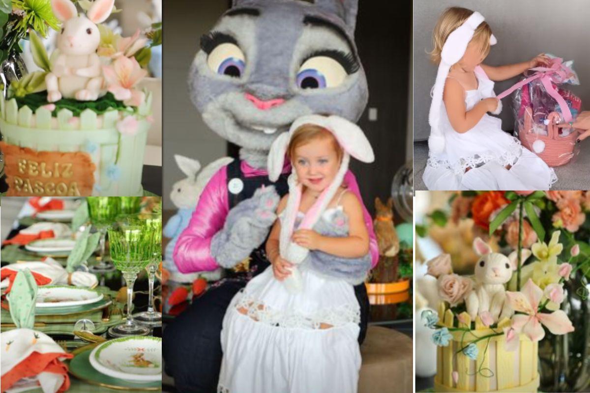 Mesa de Páscoa antecipada Ana Paula Siebert e decoração
