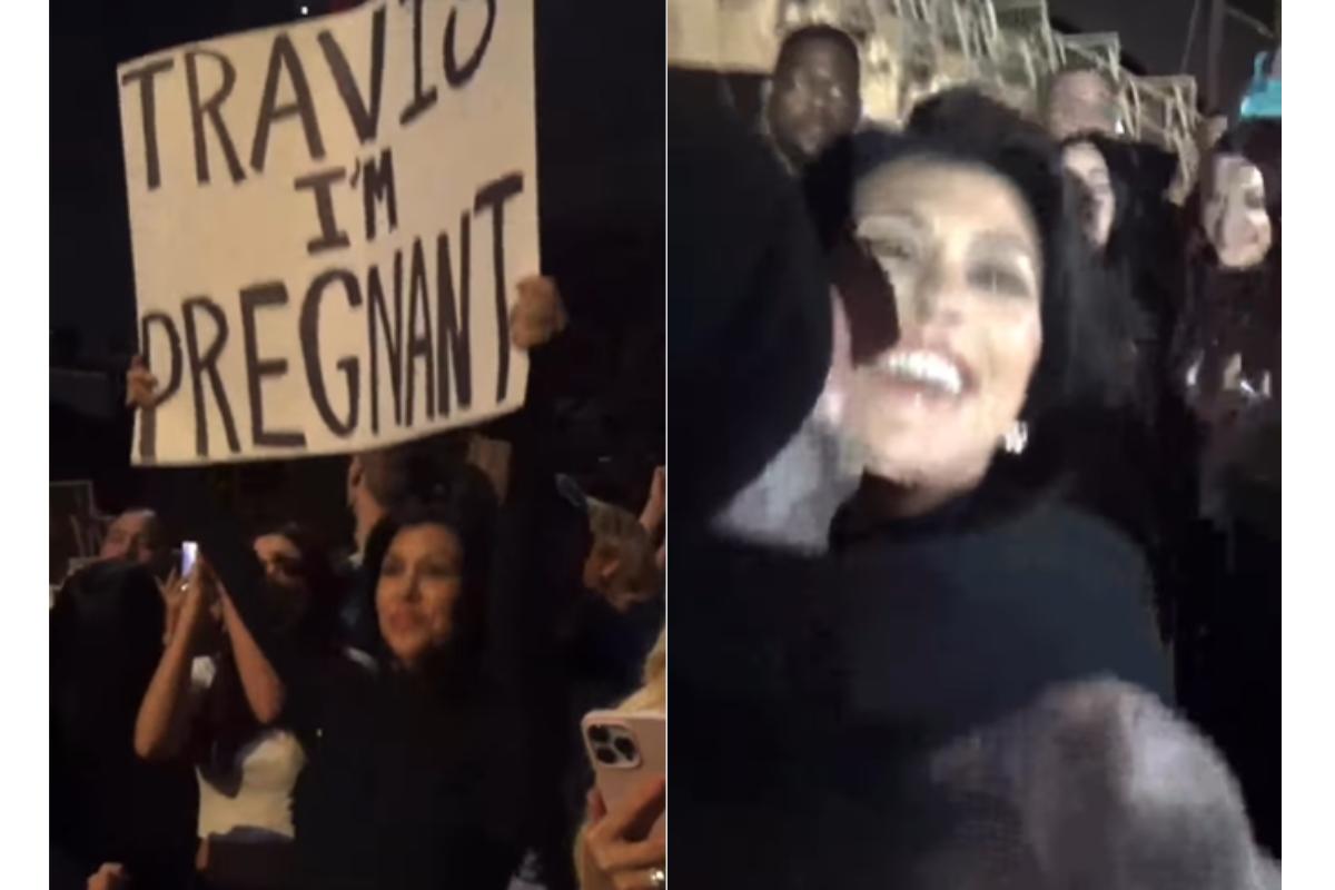 Kourtney Kardashian está grávida de Travis Barker