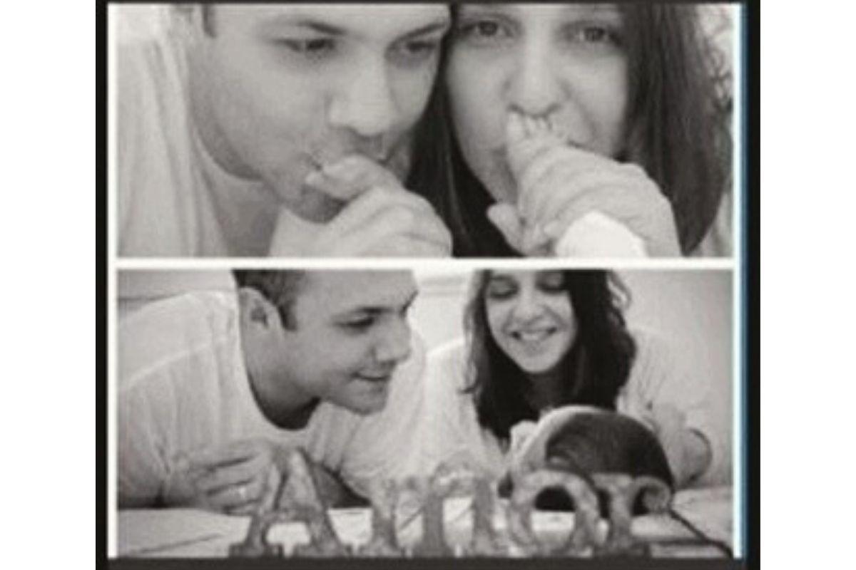 Mãe de Isabella Nardoni, Ana Carolina Oliveira, com marido e filho, irmão de Isabella Nardoni