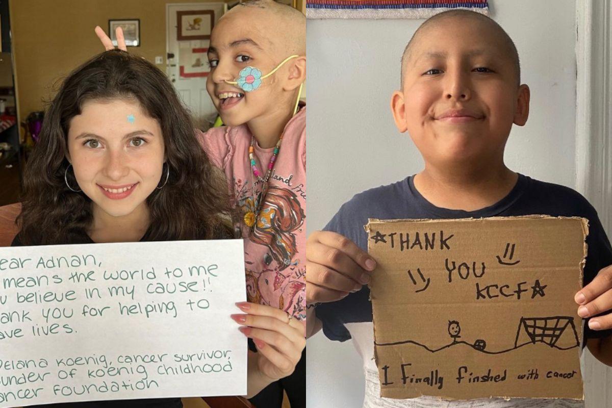garota que se curou de câncer raro cria ong para ajudar crianças e famílias com a doença 