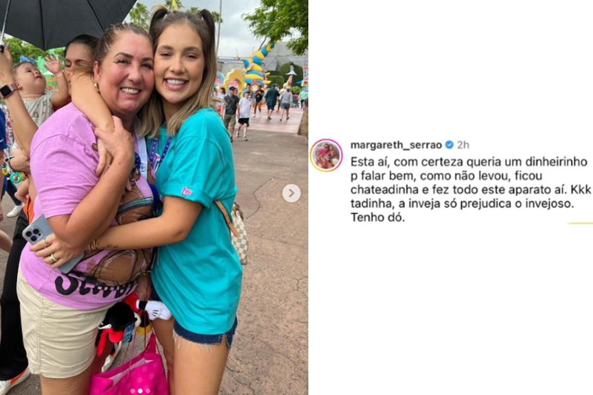 Mãe da Virgínia respondeu à publicação sobre o vídeo de Karen Bachini