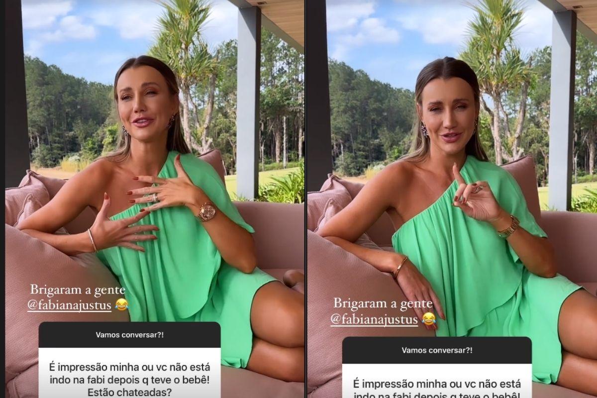 Ana Paula Siebert fala sobre Fabi Justus