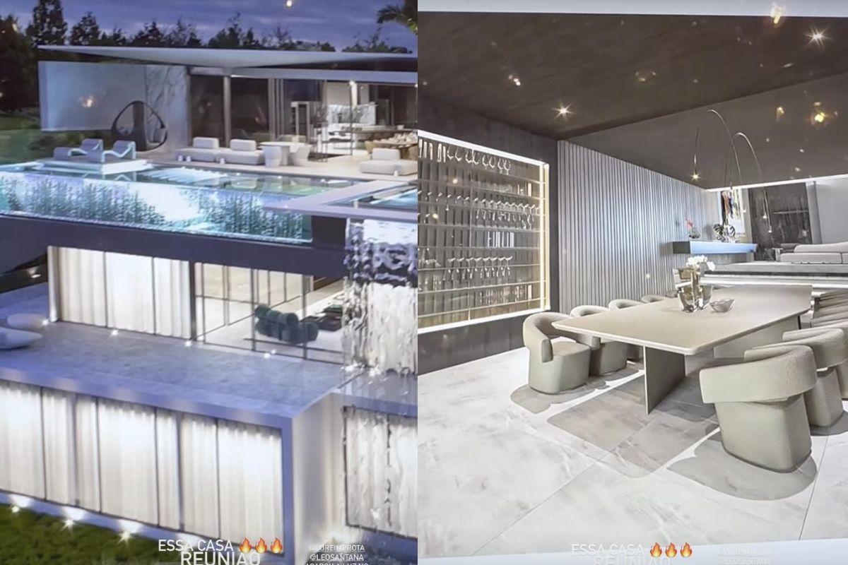 Mansão de Leo Santana e Lore Improta