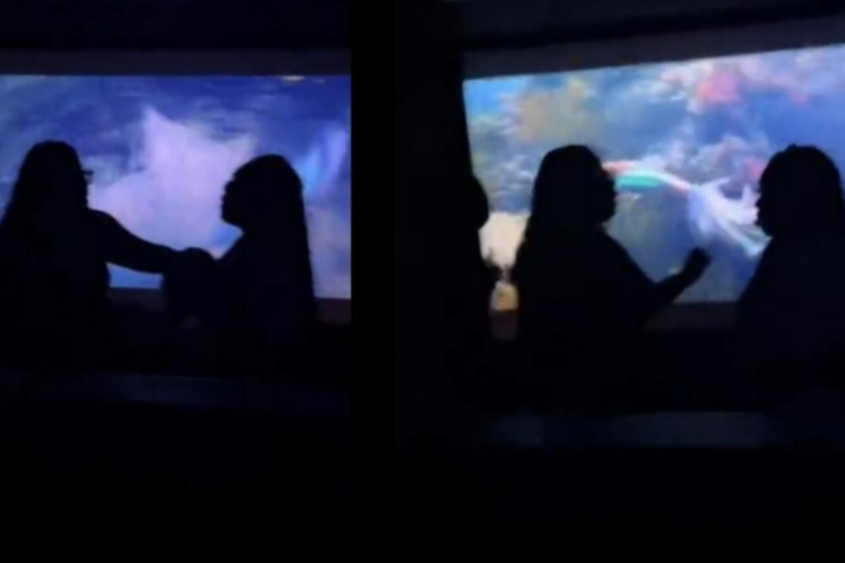 Briga no cinema durante filme da "A Pequena Sereia"
