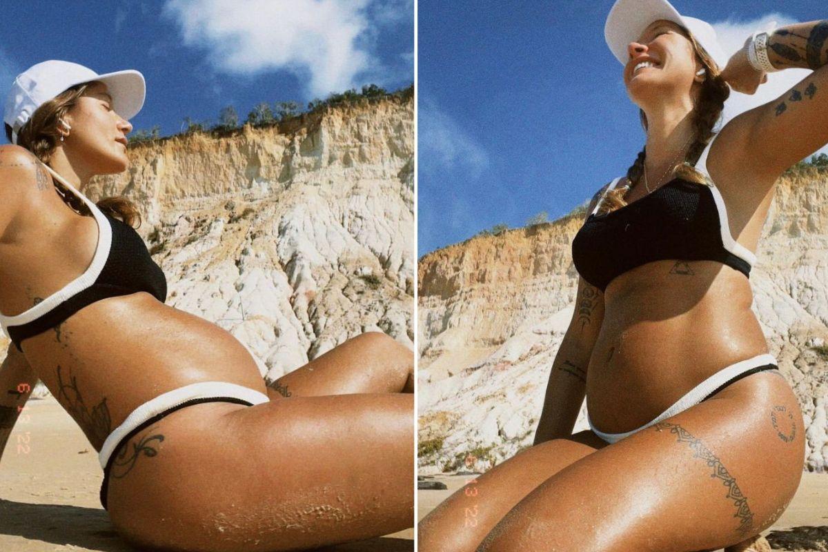 Gabriela Pugliesi mostra barriga de 5 meses de ogestaçã