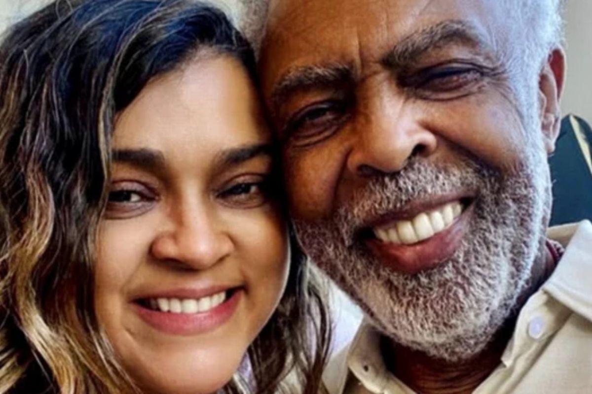 Selfie de Preta Gil e Gilberto Gil