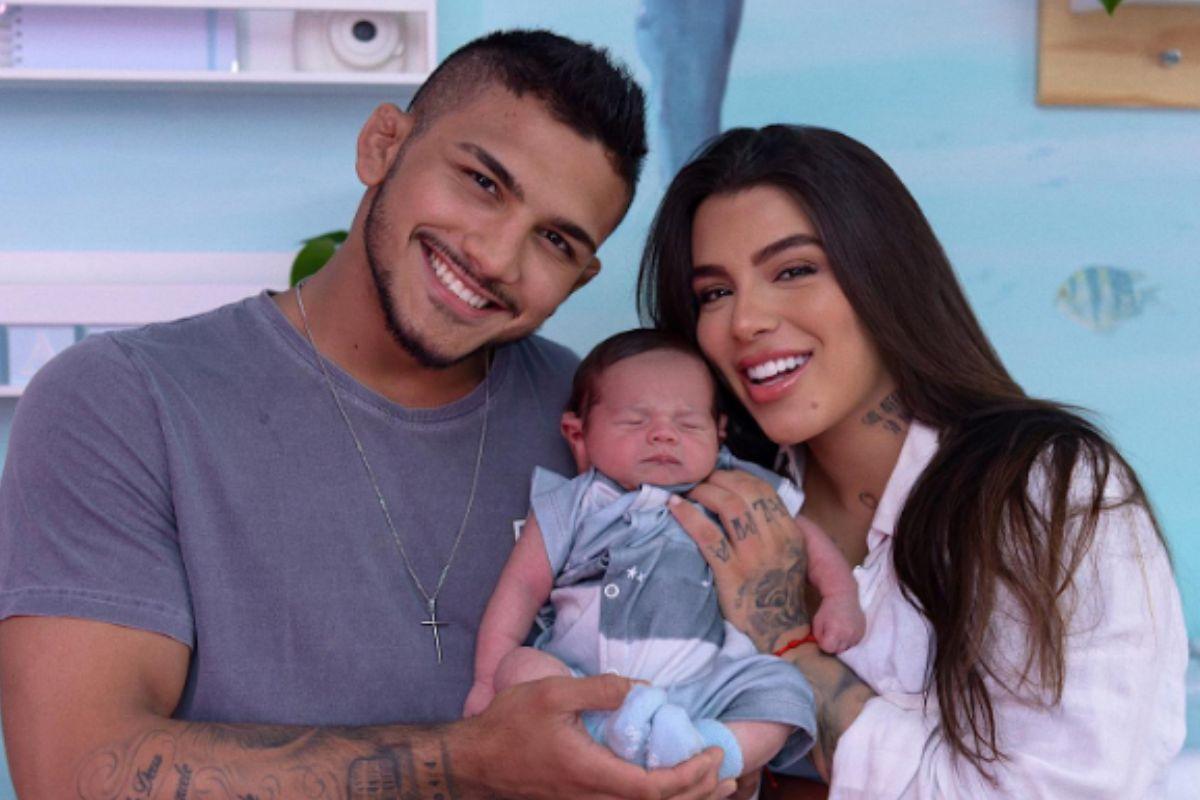 Makai completou 3 meses e ganhou uma homenagem especial dos pais