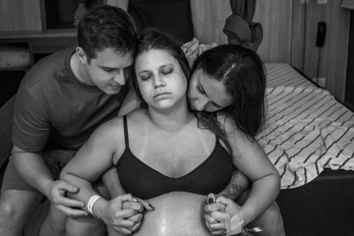 Filho de trisal nasceu