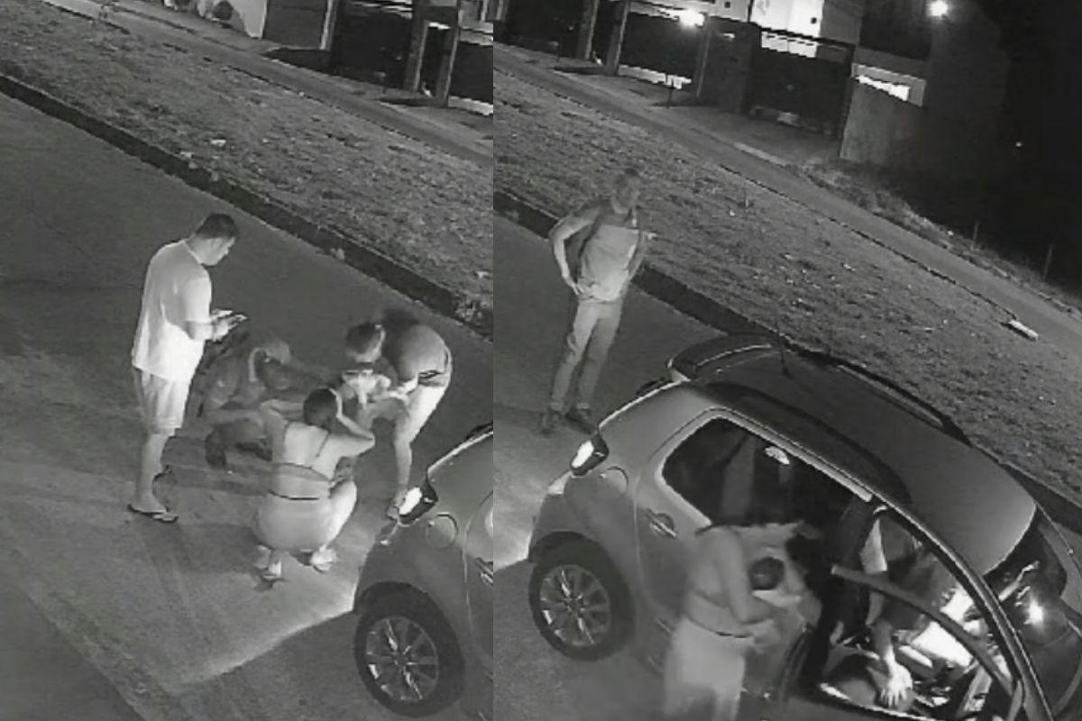 Policial salvou a vida de um bebê de 1 mês