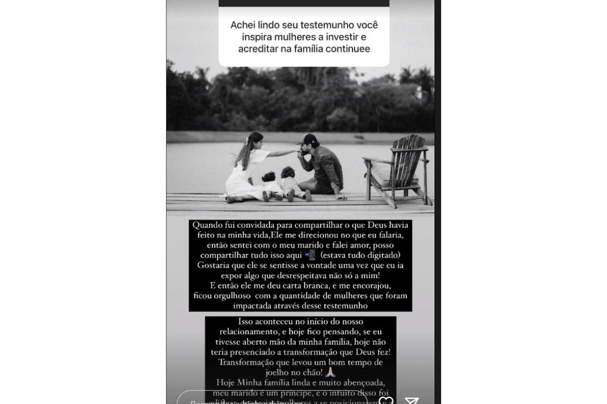 Biah Rodrigues fala sobre traição de Sorocaba 