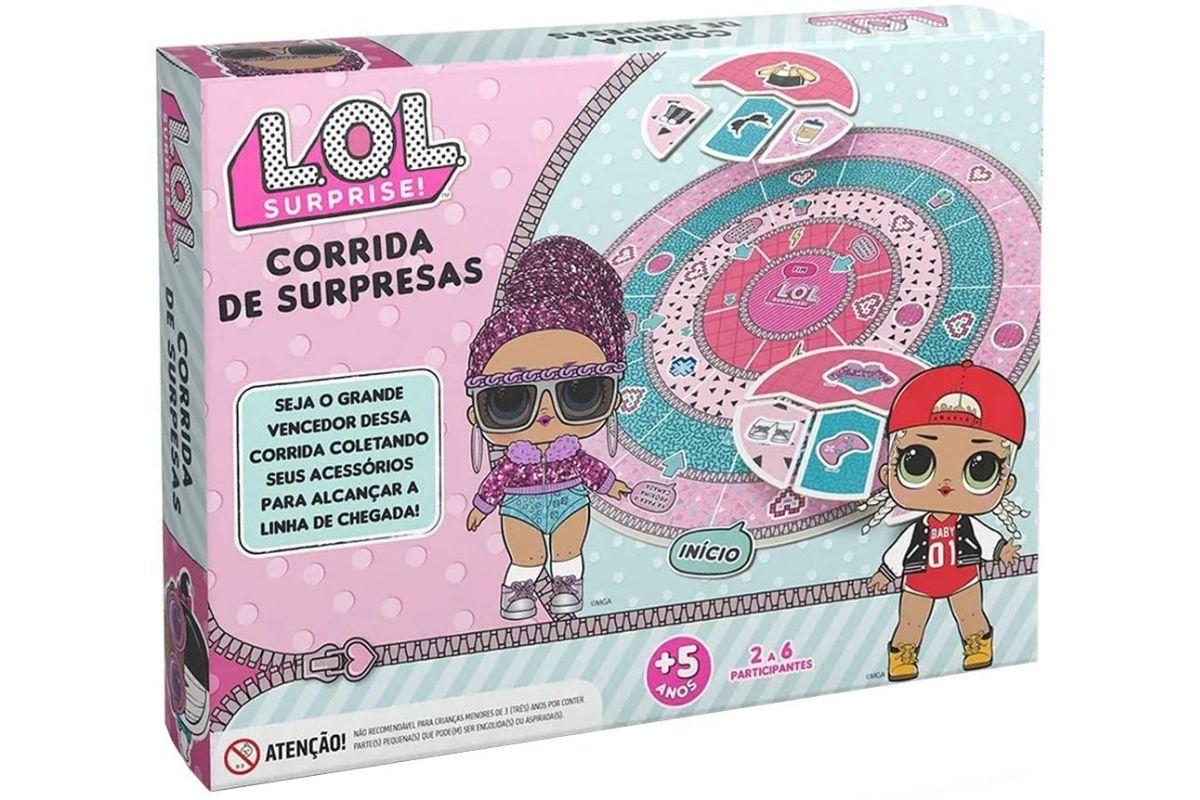Jogo de Tabuleiro LOL Corrida de Surpresas