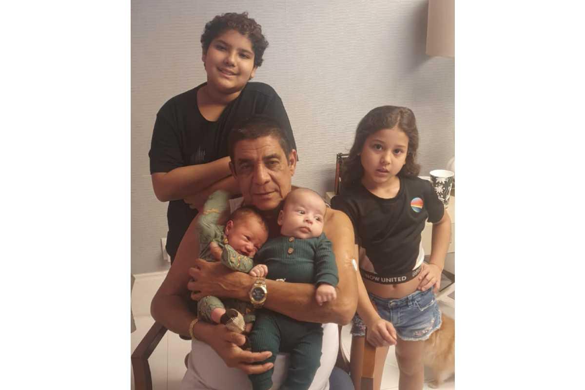 Registro de Dia dos Avós é compartilhado no Instagram pessoal do cantor (Foto: Reprodução/Instagram/@zecapagodinho)