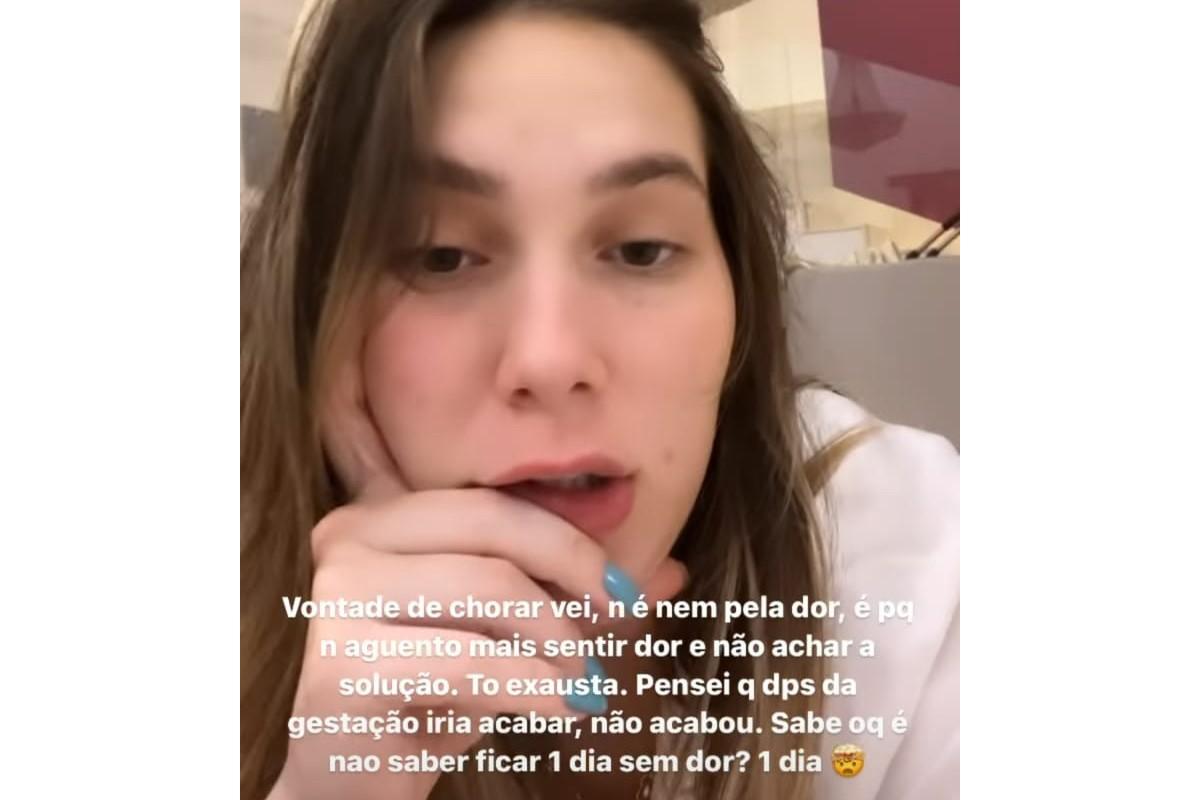 Virginia falando sobre as dores