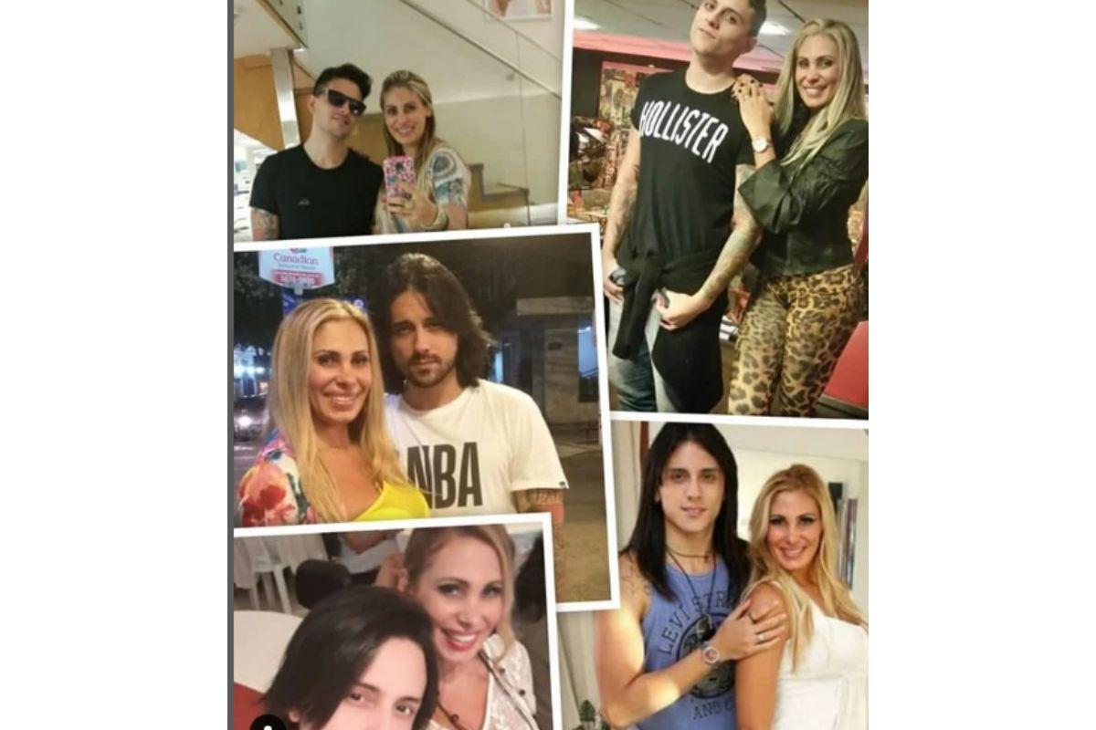 Angela Bismarchi fez uma postagem nas redes socias para o filho