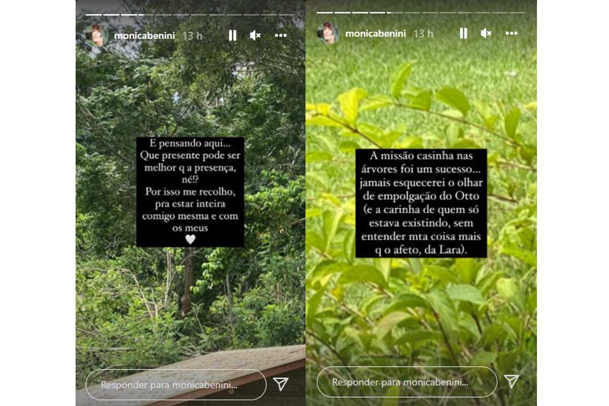 Monica Benini reforçou a importância da presença dos pais na vida dos filhos