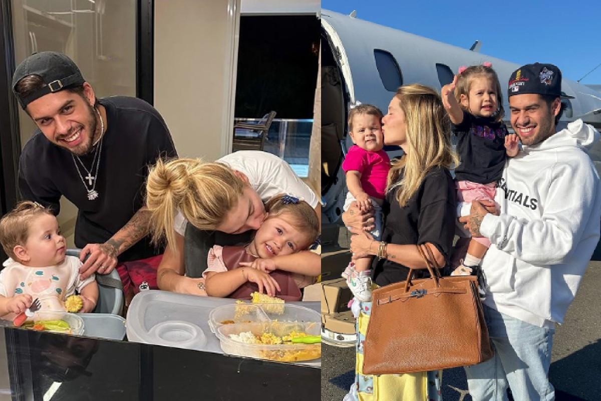 Virginia, Zé Felipe, Maria Alice, Maria Flor