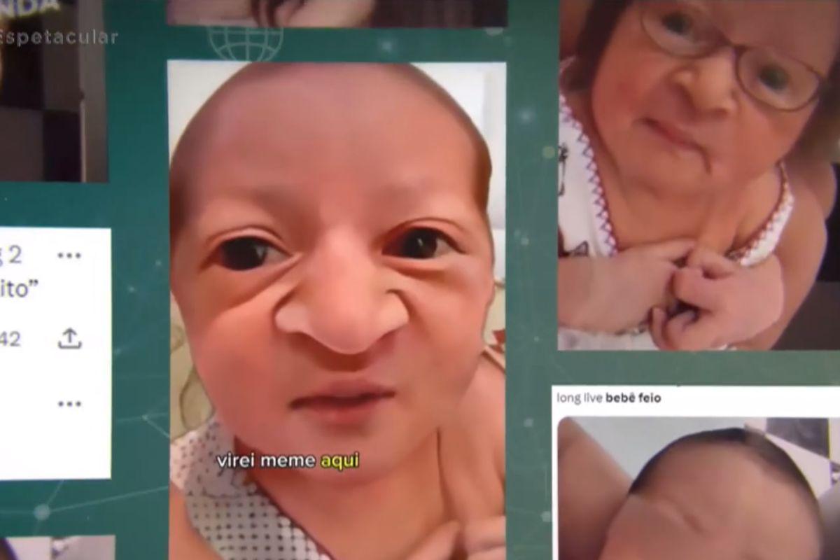 Bebê virou meme, mãe pede que parem de divulgar imagem da filha, cyberbullying, trend de bebê "feio"