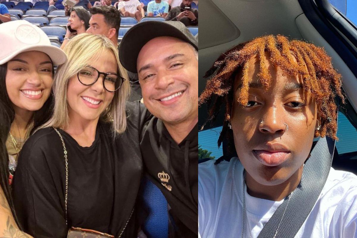 Daze, namorada da filha de Xanddy e Carla Perez, fez elogios a menina 