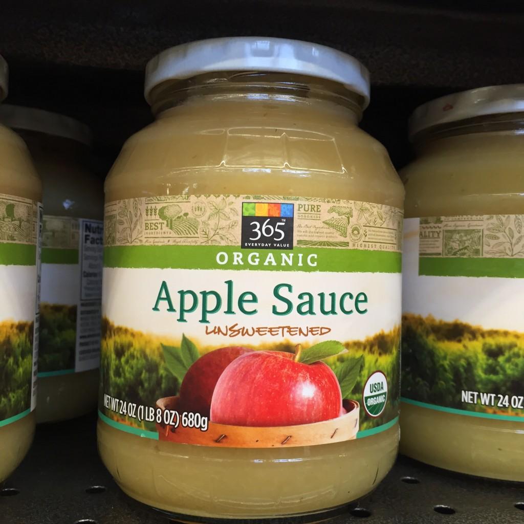 molho de maça orgânico