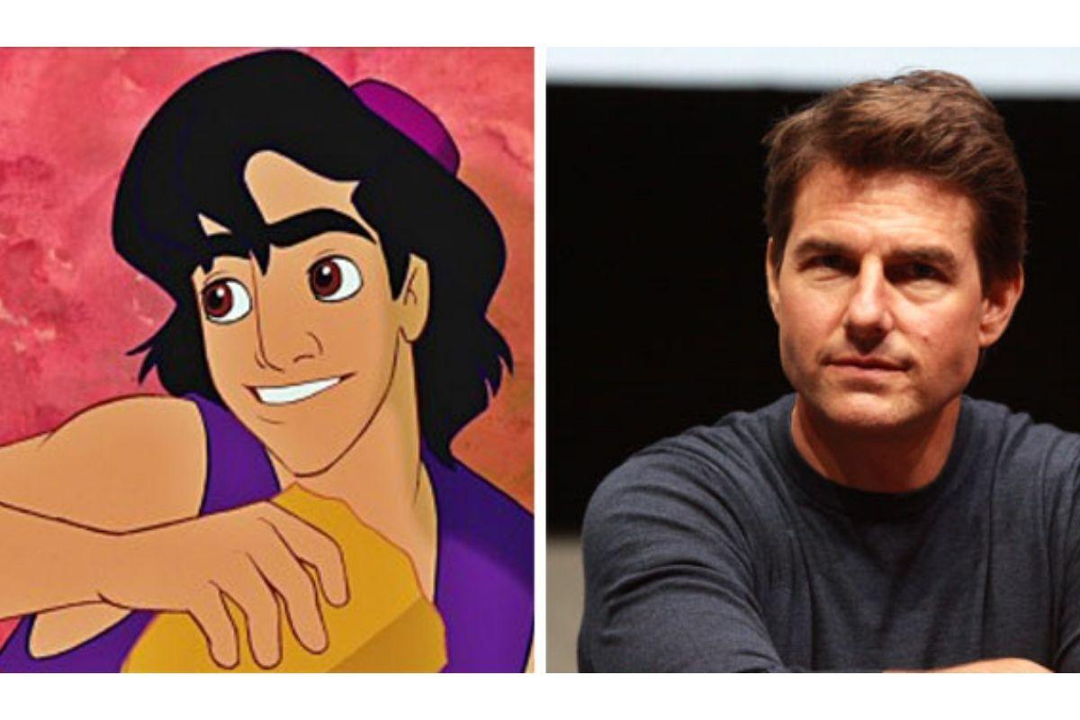 Aladdin é Tom Cruise!