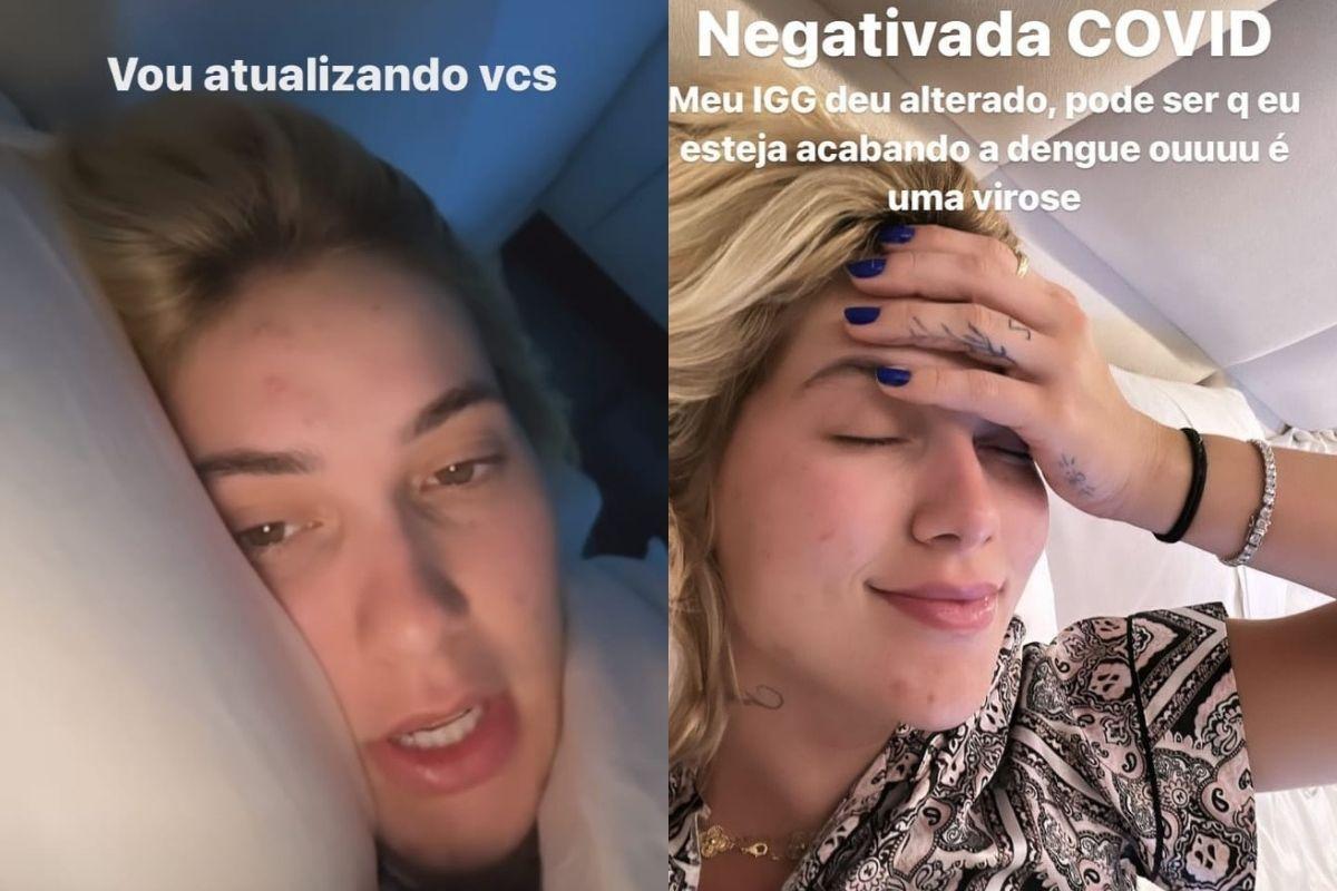 Virginia falou sobre o resultado dos exames 