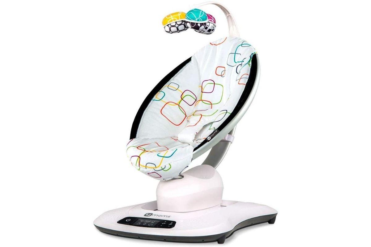 Cadeirinha de descanso para o bebê com movimentos da 4 Moms com R$ 480 de desconto na Semana Black Friday da Amazon