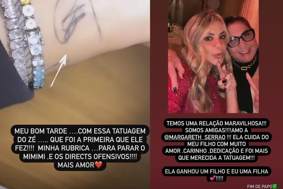 Poliana Rocha fala sobre relação com a sogra do filho 