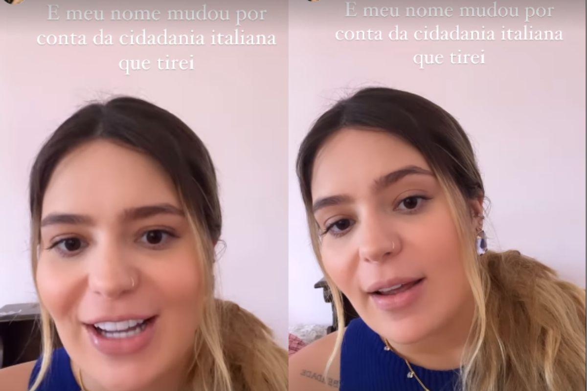 Viih Tube fala sobre sobrenome da filha