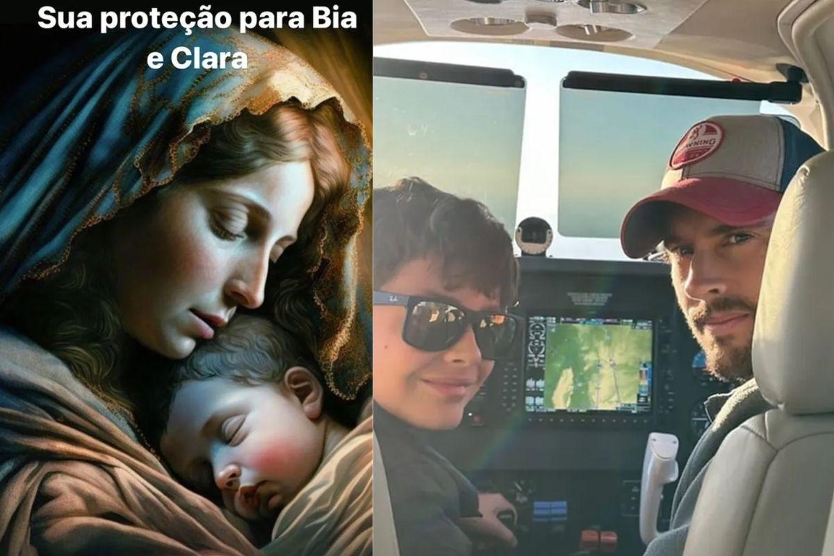 Avó de menino que perdeu a vida em avião