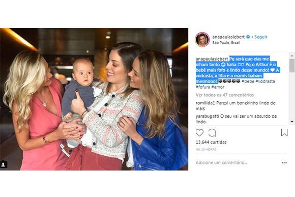 (Foto: Reprodução/ Instagram @anapaulasiebert)