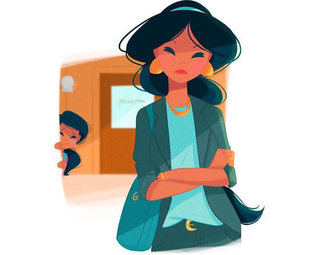 Jasmin Vida de mãe: Jasmin é uma mãe superprotetora e bota medo nos administradores da escola porque ela é durona e não deixa seus filhos sofrerem qualquer tipo de injustiça. 