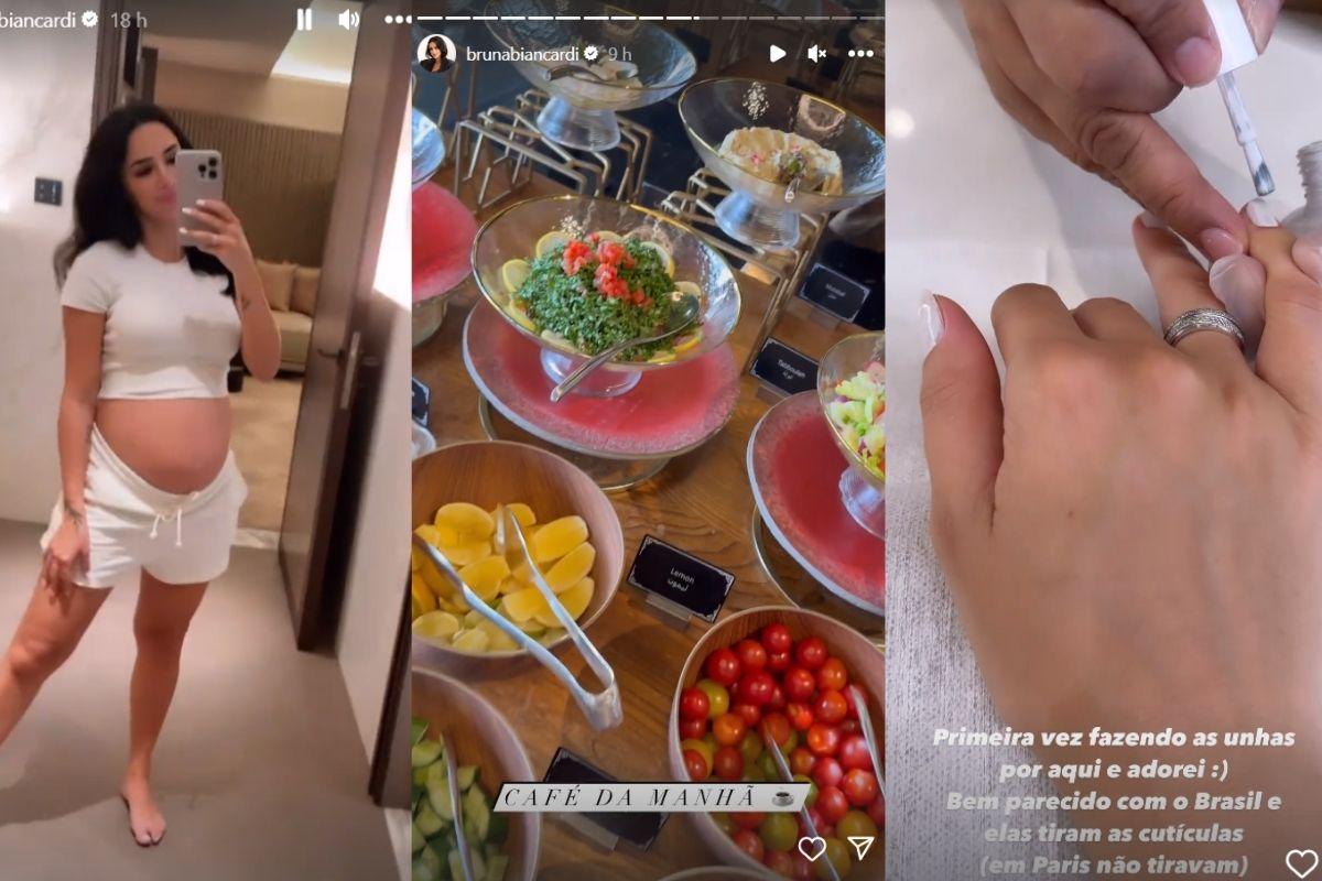 Bruna Biancardi mostra detalhes da Arabia Saudita