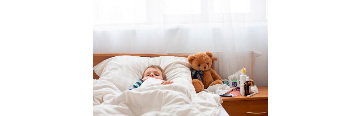 dor de garganta nas crianças