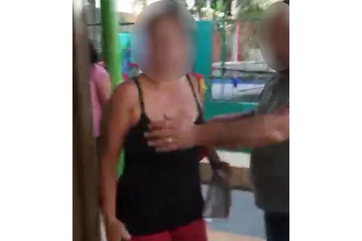 A mãe agrediu a diretora após ela não deixar o filho ficar na creche