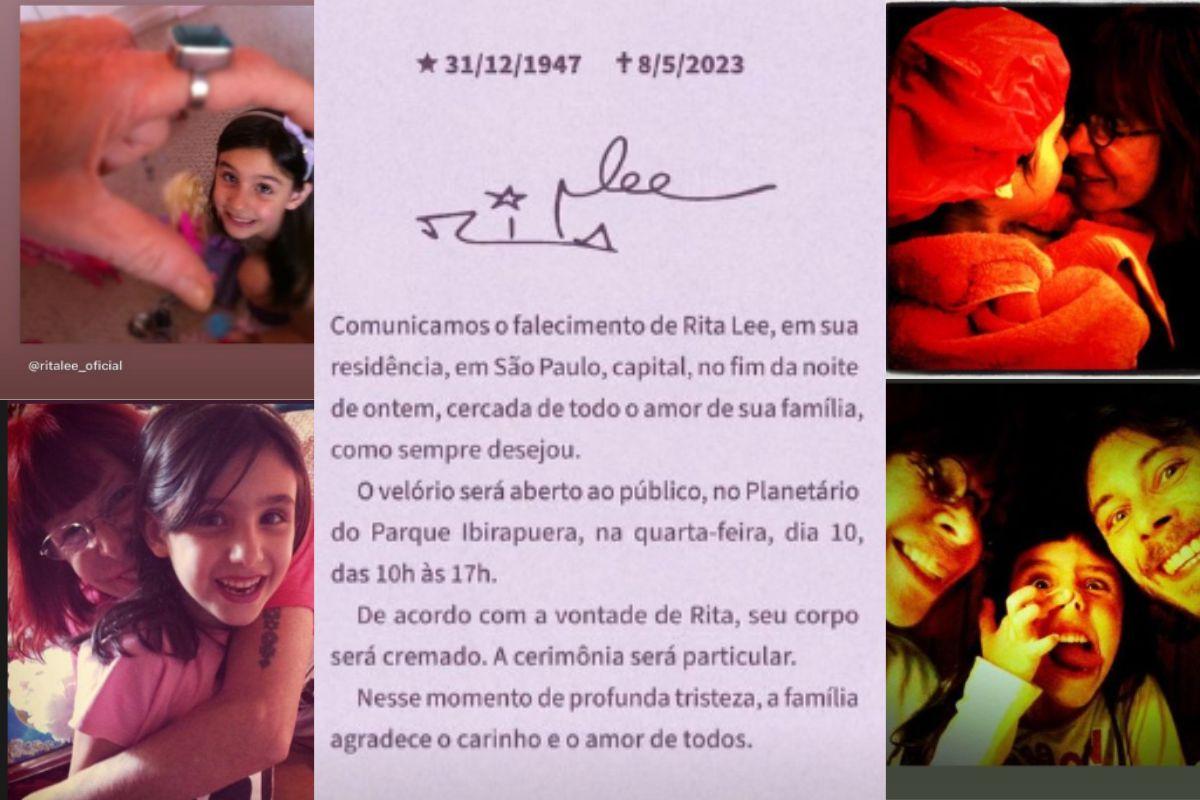 Homenagem de Izabella Lee para a avó, Rita Lee